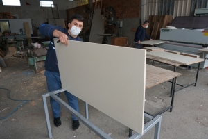 BODRUM BELEDİYESİ MOBİLYA ÜRETİMİYLE TASARRUF SAĞLIYOR