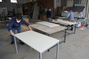 BODRUM BELEDİYESİ MOBİLYA ÜRETİMİYLE TASARRUF SAĞLIYOR