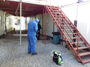 ZABITA EKİPLERİ İSDEM İLE İNŞAAT VE ŞANTİYELERİ DENETLEDİ