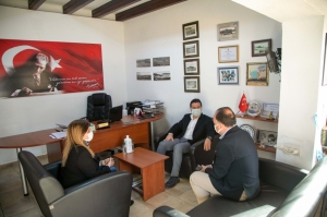 BAŞKAN ARAS MAHALLE ZİYARETLERİNE DEVAM EDİYOR