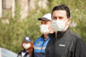 BAŞKAN ARAS MAHALLE ZİYARETLERİNE DEVAM EDİYOR