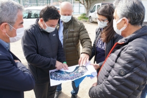 BAŞKAN ARAS MAHALLE ZİYARETLERİNE DEVAM EDİYOR