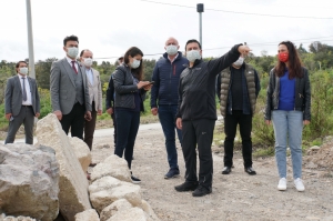 BAŞKAN ARAS MAHALLE ZİYARETLERİNE DEVAM EDİYOR