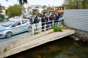 BAŞKAN ARAS MAHALLE ZİYARETLERİNE DEVAM EDİYOR