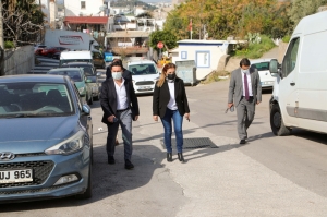 BAŞKAN ARAS MAHALLE ZİYARETLERİNE DEVAM EDİYOR