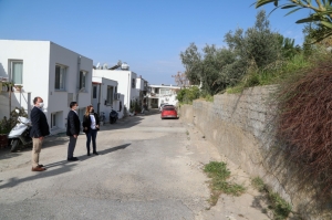 BAŞKAN ARAS MAHALLE ZİYARETLERİNE DEVAM EDİYOR