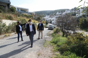 BAŞKAN ARAS MAHALLE ZİYARETLERİNE DEVAM EDİYOR