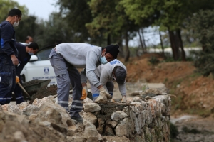 İKİ YILDA 14 BİN 250 METRE YAĞMUR SUYU HATTI DÖŞENDİ