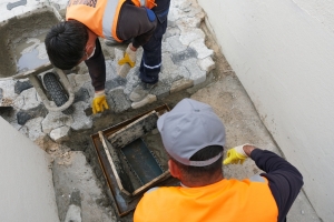 İKİ YILDA 14 BİN 250 METRE YAĞMUR SUYU HATTI DÖŞENDİ