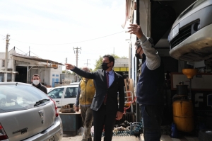 BAŞKAN ARAS, SANAYİ ESNAFINI DİNLEDİ