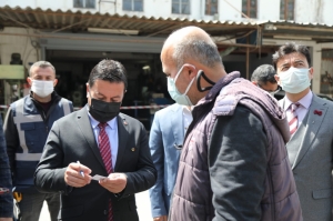 BAŞKAN ARAS, SANAYİ ESNAFINI DİNLEDİ