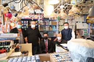 BAŞKAN ARAS, SANAYİ ESNAFINI DİNLEDİ