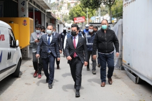 BAŞKAN ARAS, SANAYİ ESNAFINI DİNLEDİ