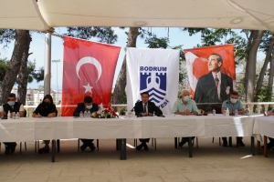 BODRUMLULAR YEŞİL ALANLARIN İMARA AÇILMASINA TEPKİLİ