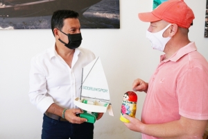 BAŞKAN ARAS’TAN MİLLİ TAKIM SPORCULARINA ZİYARET