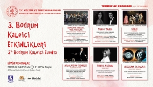 3. BODRUM KALEİÇİ ETKİNLİKLERİ BAŞLIYOR