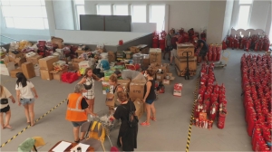 YARDIM MALZEMELERİ İHTİYACIN ÜSTÜNE ÇIKTI