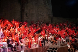 BODRUM`DA 30 AĞUSTOS ZAFER BAYRAMI COŞKUYLA KUTLANDI