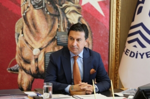 MONTENEGRO HEYETİNDEN BAŞKAN ARAS'A ZİYARET