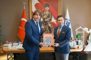 MONTENEGRO HEYETİNDEN BAŞKAN ARAS'A ZİYARET