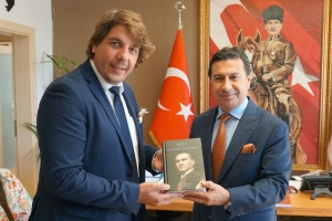 MONTENEGRO HEYETİNDEN BAŞKAN ARAS'A ZİYARET