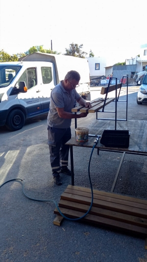 BODRUM BELEDİYESİ KENDİ MOBİLYASINI ÜRETİYOR