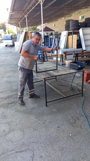 BODRUM BELEDİYESİ KENDİ MOBİLYASINI ÜRETİYOR