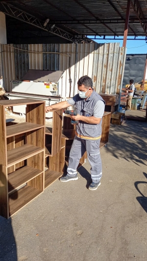 BODRUM BELEDİYESİ KENDİ MOBİLYASINI ÜRETİYOR