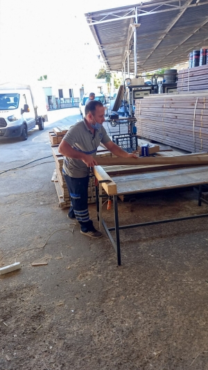 BODRUM BELEDİYESİ KENDİ MOBİLYASINI ÜRETİYOR