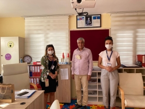 BASIN YAYIN VE HALKLA İLİŞKİLER MÜDÜRLÜĞÜ EKİPLERİNDEN OKULLARA ZİYARET