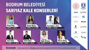 BODRUM BELEDİYESİNDEN ‘SARI YAZ KONSERLERİ’