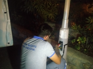 BODRUM BELEDİYESİ ELEKTRİK EKİPLERİ KESİNTİSİZ ÇALIŞIYOR