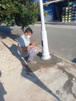 BODRUM BELEDİYESİ ELEKTRİK EKİPLERİ KESİNTİSİZ ÇALIŞIYOR