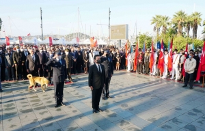 BODRUM 10 KASIM’DA BÜYÜK ÖNDER ATATÜRK’Ü ANDI