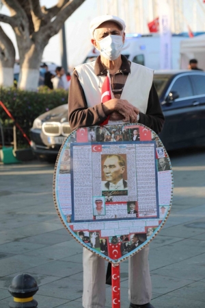 BODRUM 10 KASIM’DA BÜYÜK ÖNDER ATATÜRK’Ü ANDI