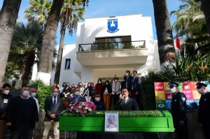 BELEDİYE PERSONELİ MEHMET ALİ TOP SON YOLCULUĞUNA UĞURLANDI