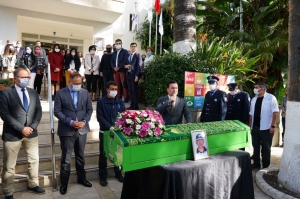 BELEDİYE PERSONELİ MEHMET ALİ TOP SON YOLCULUĞUNA UĞURLANDI