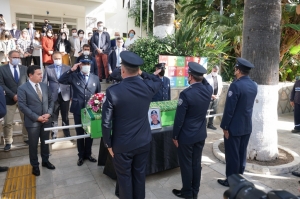 BELEDİYE PERSONELİ MEHMET ALİ TOP SON YOLCULUĞUNA UĞURLANDI