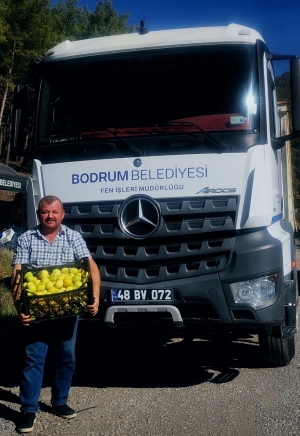 BODRUM BELEDİYESİ ÜRETİCİYE DESTEK OLMAYA DEVAM EDİYOR