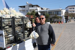 BODRUM BELEDİYESİ ÜRETİCİYE DESTEK OLMAYA DEVAM EDİYOR