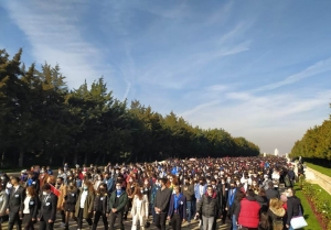 ÇYDD BODRUM GENÇLERİ ATA’NIN HUZURUNDA