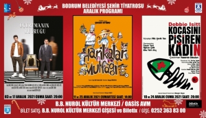 BODRUM BELEDİYESİ ŞEHİR TİYATROSU OYUNLARI SALONU DOLDURMAYA DEVAM EDİYOR