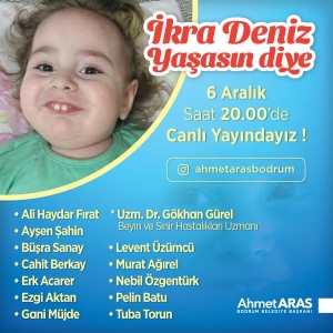 BAŞKAN AHMET ARAS “İKRA DENİZ’E HAYAT OL” KAMPANYASINA DESTEK VERDİ