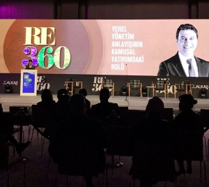 BAŞKAN AHMET ARAS RE360 SEMPOZYUMUNA KATILDI