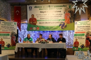 BODRUMSPOR VOLEYBOL ŞUBESİ KURULUŞU BASIN TOPLANTIYLA DUYURULDU