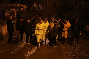 BAŞKAN ARAS, SU TAŞKINI YAŞANAN BÖLGELERDE