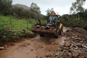 BODRUM'DA EKİPLER, SU TAŞKINLARINA KARŞI TEYAKKUZDA