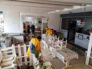 BODRUM'DA EKİPLER, SU TAŞKINLARINA KARŞI TEYAKKUZDA