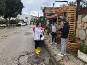 BODRUM'DA EKİPLER, SU TAŞKINLARINA KARŞI TEYAKKUZDA