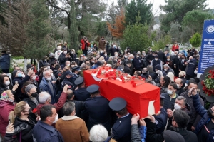 FATMA GİRİK, BODRUM’DA SON YOLCULUĞUNA UĞURLANDI